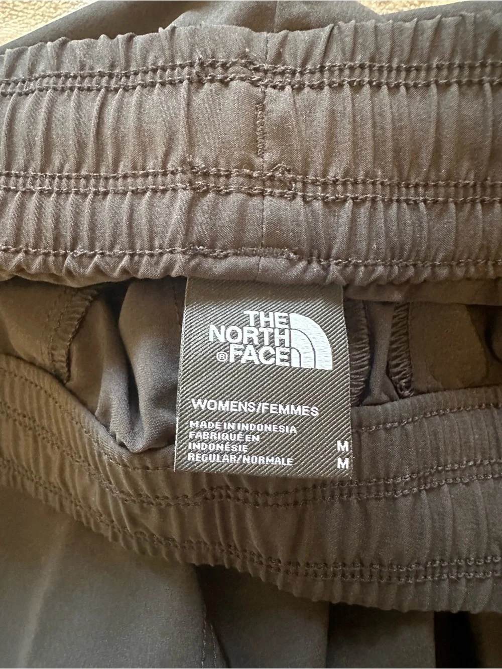 The North Face Black Elastic Cargo Joggers